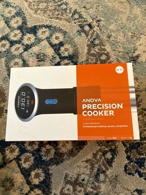 Anova Precision Cooker - Black/Orange Sous Vide Immersion Circulator
